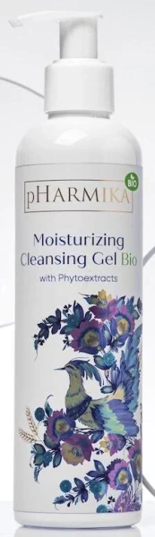 Зволожуючий біогель для вмивання з фітоекстрактами / Moisturizing cleansing biogel with medical extracts / pHarmika