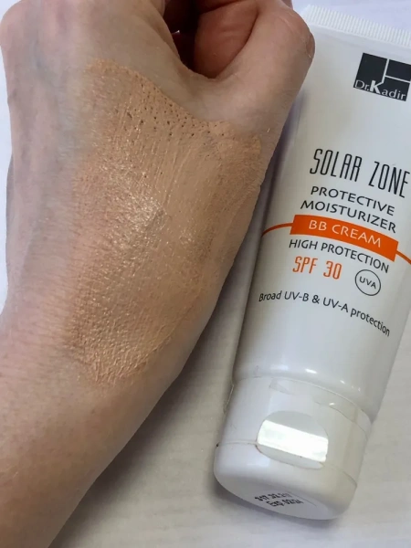 Сонцезахисний зволожуючий крем із тоном SPF30+ / Solar Zone moisturizing protective ВВ Сream SPF 30+ / Dr.Kadir купить
