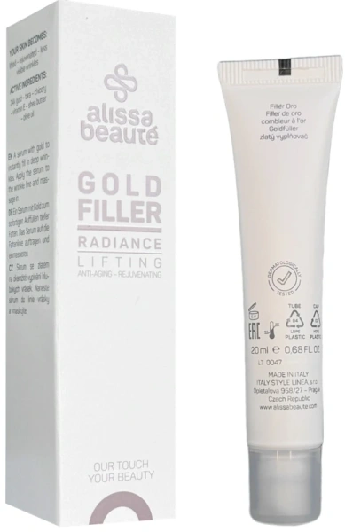 Сыворотка-филлер для заполнения морщин с золотом / Gold Filler / Alissa Beaute купить