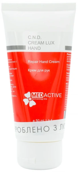 Крем для рук відновлюючий / C.N.D. CREAM LUX Repair Hand / Medactive