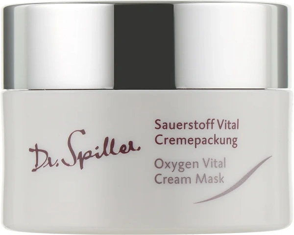 Омолоджуюча крем-маска Oxygen Vital / OXYGEN VITAL CREAM MASK / Dr. Spiller купить
