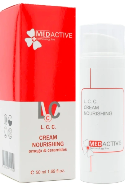 Ультраживильний крем з церамідами / L. C. C. CREAM NOURISHING omega & ceramides ph – 6,0 -7,0 /  Medactive купить