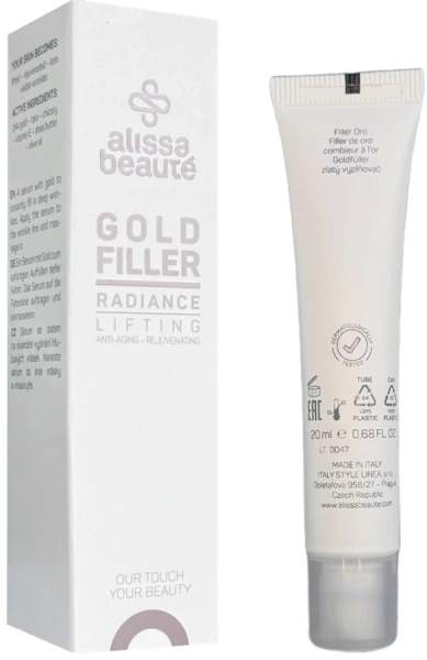 Сироватка-філер для заповнення зморшок із золотом / Gold Filler / Alissa Beaute купить