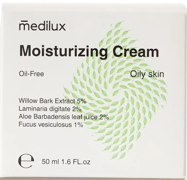 Зволожуючий крем для жирної шкіри / Moisturizing Cream Oil-Free Oily skin / MEDILUX купить