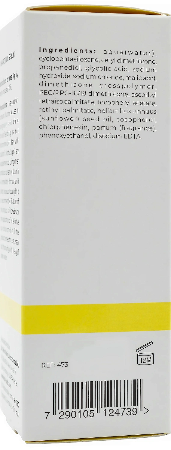 Сироватка ретинол AХА / Serum Retinol AHA / Dr.Kadir