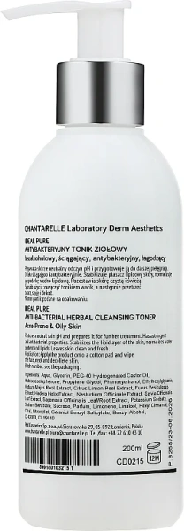 Антибактеріальний трав'яний тонік / Anti-Bacterial Herbal Toner / Chantarelle купить