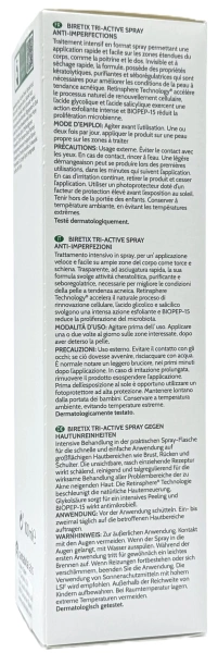 Спрей три-актив анти-акне / Tri-Active Spray Anti-Blemish Biretix / Cantabria Labs купить