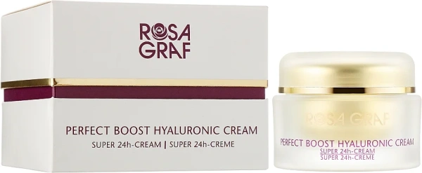 Крем з Гіалуроновою Кислотою / PERFECT BOOST HYALURONIC CREAM SUPER 24h-CREAM / Rosa Graf купить