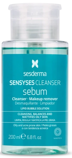 Лосьон для очищення жирної шкіри / SENSYSES SEBUM / Sesderma