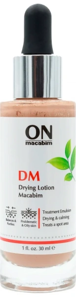 Бактерицидний підсушуючий лосьйон з тоном / DM DRYING LOTION CC / Onmacabim