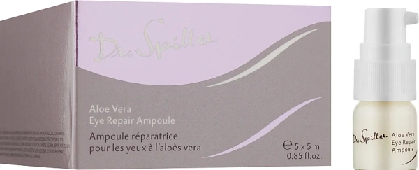 Відновлюючий концентрат для шкіри навколо очей з екстрактом Aloe Vera / ALOE VERA EYE REPAIR AMPOULE / Dr. Spiller купить
