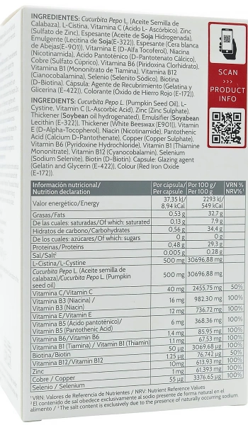Капсулы для борьбы с хронической потерей волос /  IRALTONE AGA Capsules / Cantabria labs купить