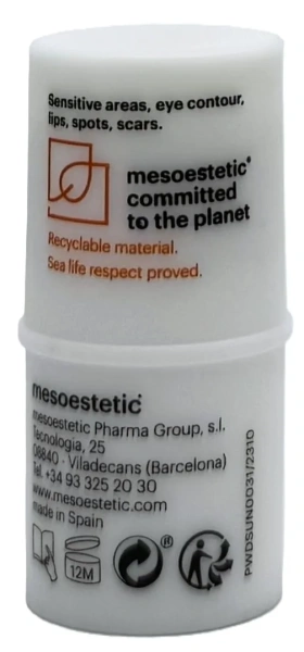 Відновлюючий  сонцезахисний стік для чутливих зон / Sun protective repairing stick SPF100 + / Mesoestetic купить