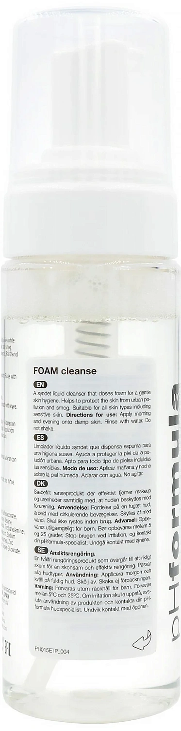 Очищаюча пінка / F.O.A.M. cleanse / pHformula