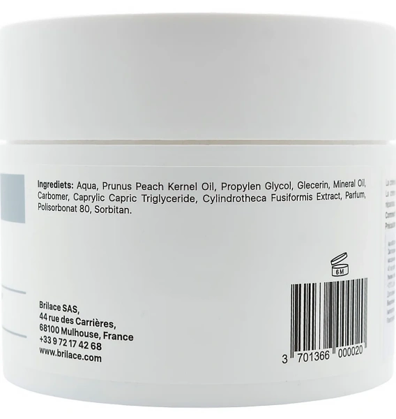 Масажний крем / Massage cream for face and body / Brilace купить