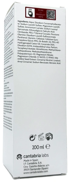 Шампунь против перхоти и себореи / Iraltone SD Shampoo / Cantabria labs купить