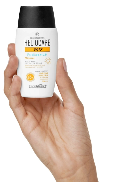 Детский солнцезащитный минеральный крем SPF50+ Heliocare 360º Pediatrics / HELIOCARE 360º Pediatrics Mineral SPF50+ / Cantabria Labs купить