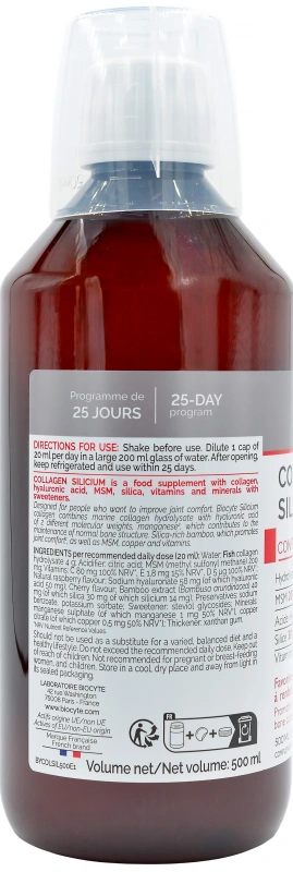 Поддерживает и защищает здоровье суставов / COLLAGEN SILICIUM / Biocyte купить