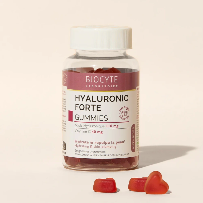 Зволоження та пружність шкіри / HYALURONIC FORTE GUMMIES / Biocyte купить