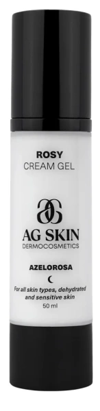 Крем-гель з азелаїновою та саліциловою кислотами / Rosy Cream Gel / AG Skin