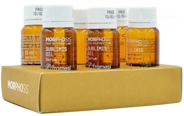Інтенсивна зволожуюча олія, миттєвий ефект / Набір Morphosis Sublimis Oil Serum / Framesi купить
