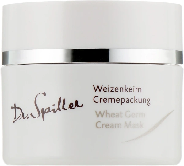 Питательная крем-маска с маслом зародышей пшеницы / WHEAT GERM CREAM MASK / Dr. Spiller купить