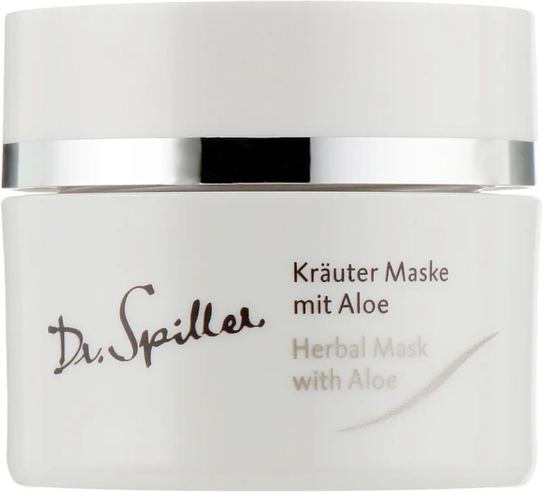 Трав'яна маска для проблемної шкіри з Алое Віра / HERBAL MASK WITH ALOE / Dr. Spiller купить