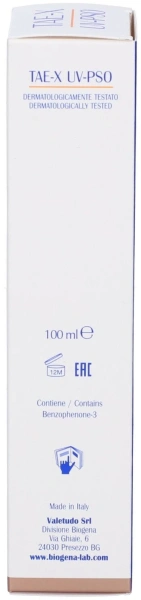 Солнцезащитный крем для кожи с псориазом / TAE X UV-PSO SPF 10 / Biogena купить