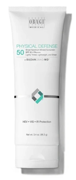 Мінеральний сонцезахисний крем / SUZANOBAGIMD Physical Defence SPF50 / Obagi Medical