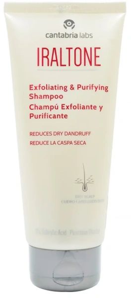 Відлущуючий і очищаючий шампунь / IRALTONE CHAMPU EXFOLIANTE / Cantabria labs купить