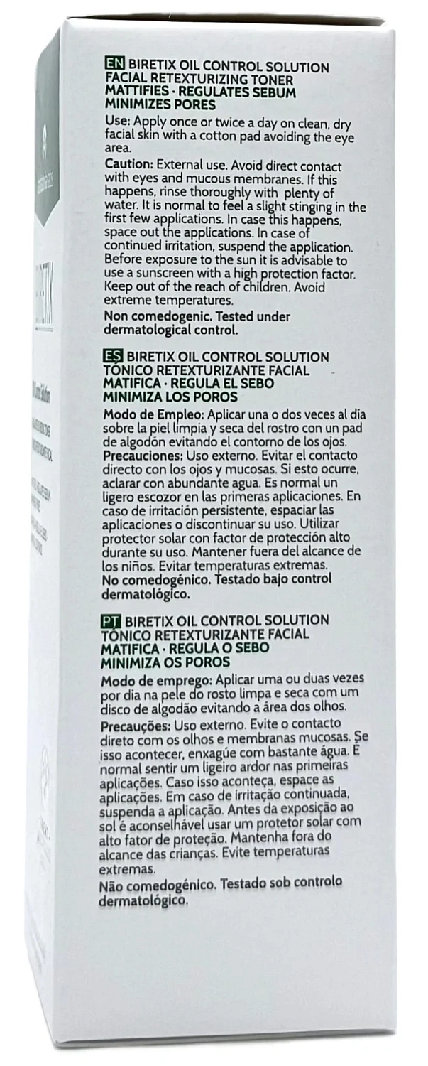 Себорегулюючий тонік / Biretix Oil Control Solution / Cantabria Labs