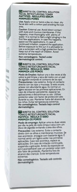 Себорегулюючий тонік / Biretix Oil Control Solution / Cantabria Labs купить