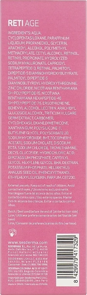 Омолоджуючий крем-гель / RETI-AGE Aging Gel Cream / Sesderma купить