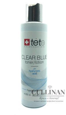 Тоник-лосьон с гиалуроновой кислотой / CLEAR BLUE Toner Lotion / Tete купить