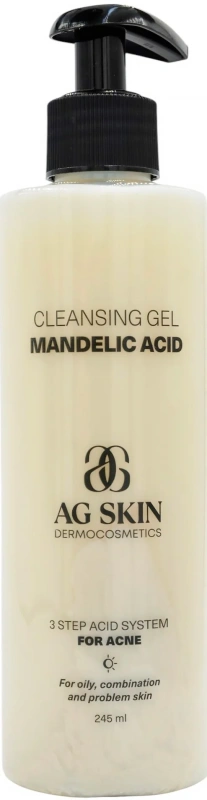 Очищающий гель с миндальной кислотой / Cleansing gel mandelic acid / AG Skin купить