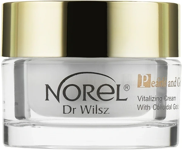 Оздоровчий крем із колоїдним золотом / Pearls and Gold – Revitalizing cream with colloidal gold / Norel купить