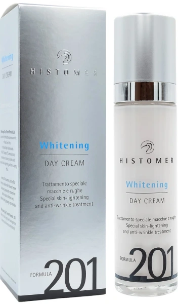 Освітлюючий  денний крем для сяйва / FORMULA 201 Whitening day cream / Histomer