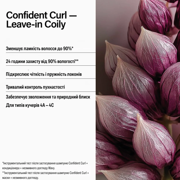 Незмивний догляд для кучерявого волосся / NEW Confident Curl Leave-In Coily 4А-4С / Keune купить
