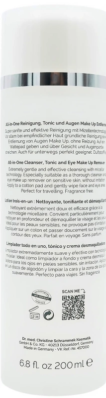 Очищающий раствор / Sensiderm Cleansing Solution / Dr. Schrammek купить