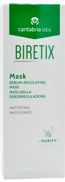 Очищувальна маска для комбінованої та жирної шкіри / BIRETIX MASK / Cantabria Labs купить