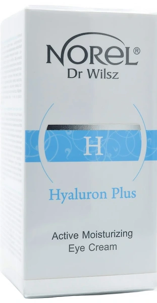 Активно увлажняющий крем для зоны вокруг глаз / Hualuron Plus – Active Moisturizing Eye Cream / Norel купить