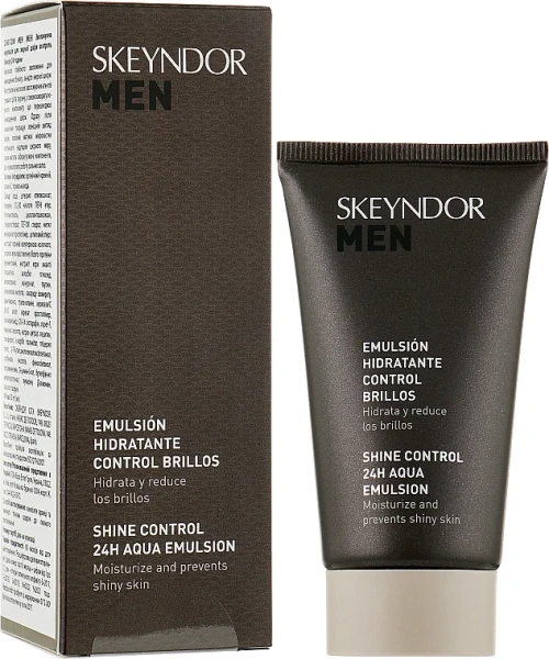 Зволожуюча емульсія контроль блиску / Men Shine Control 24H Aqua Emulsion / Skeyndor купить