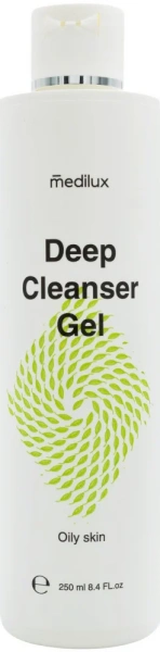 Очищаючий гель для жирної шкіри / Oily Skin Deep Cleanser Gel / Medilux купить
