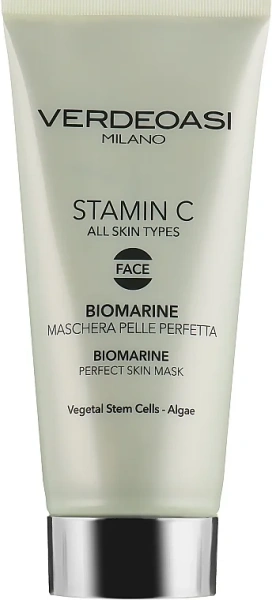 Біоморська маска для ідеальної шкіри обличчя / Stamin C Biomarine Perfect Skin Mask / Verdeoasi купить