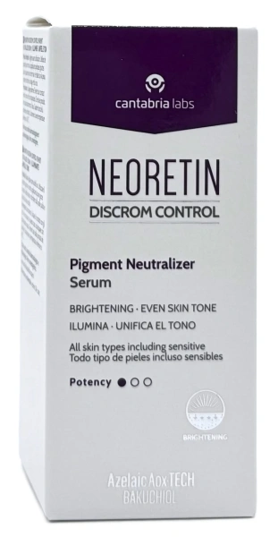 Сироватка нейтралізатор пігменту / NEORETIN Discrom Control Pigment Neutralizer Serum / Cantabria Labs купить