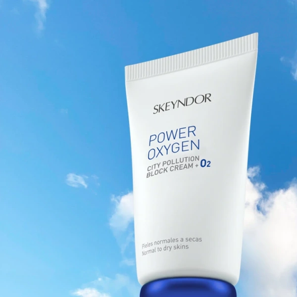 Кислородный детокс крем для сухой и нормальной кожи лица / Power Oxygen City Pollution Block Cream / Skeyndor купить