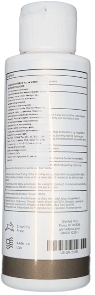 Лосьон с 10% бензоил пероксидом / Blemish Control No. 10 with Benzoyl Peroxide / GlyMed Plus купить