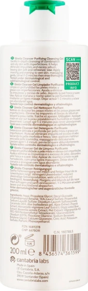 Очищаючий гель для шкіри з акне Biretix / BIRETIX CLEANSER / Cantabria Labs купить