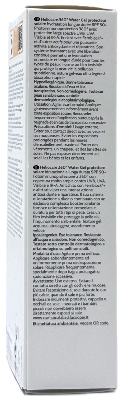 Солнцезащитный увлажняющий гель Нeliocare 360º / HELIOCARE 360º WATER-GEL / Cantabria Labs