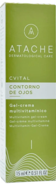 Мультивитаминный крем для зоны вокруг глаз с витаминами А+С / C Vital Multivitamin A+C Eye Contour Cream /  Atache купить